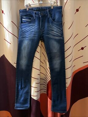 Vintage D&G Dolce & Gabbana Jeans Size 30 Y2K Whiskered Denim